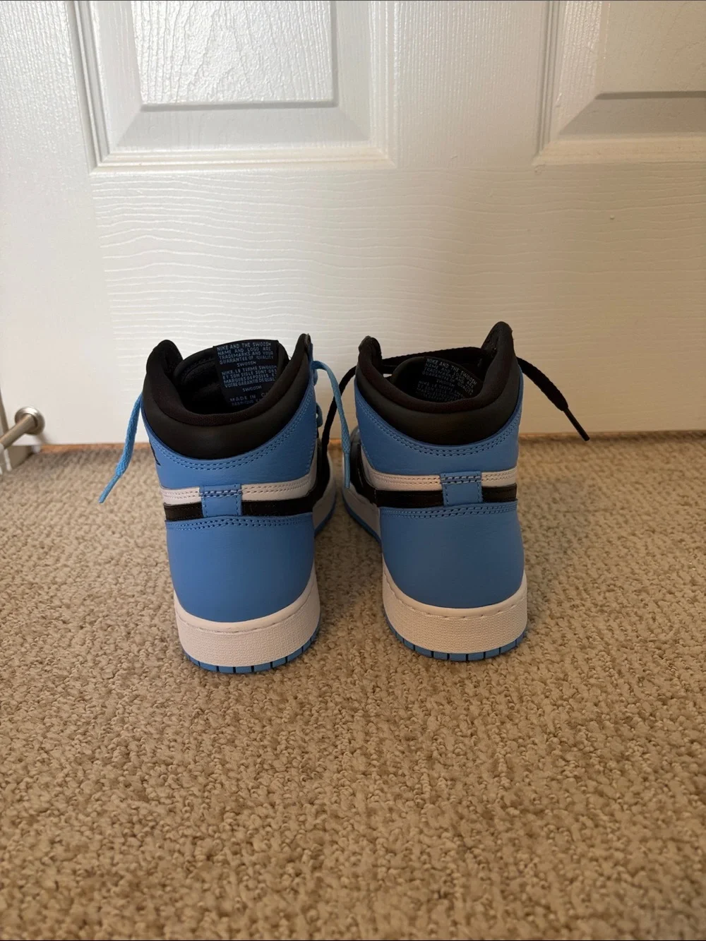 Nike Air Jordan 1 High Black/Blue/White